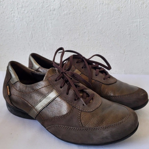Mephisto Womens Size 8 US Mobils Brown Leather Run Off Air Jet System Sneakers - Picture 12 of 12